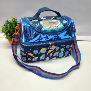 Space Design Insulated Lunch Bag