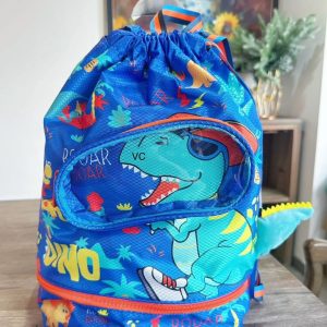 Vest Swimming Bag - Dinosaur Design